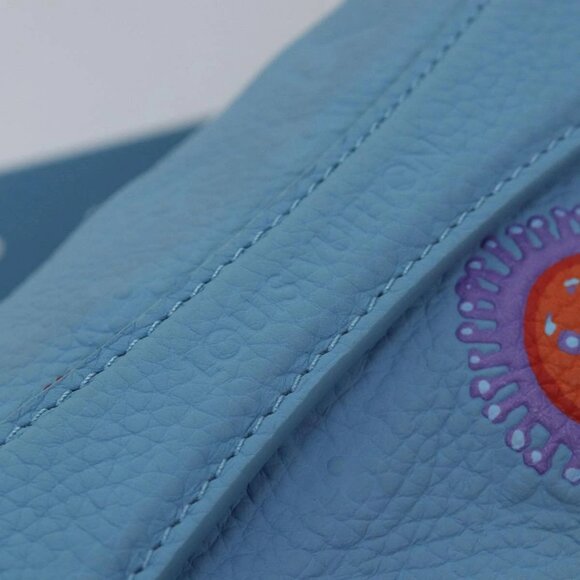 LOUIS VUITTON Taurillon Monogram Maxi Bum Bag bag Light Blue M21715 Auth 76433A - Picture 12 of 16